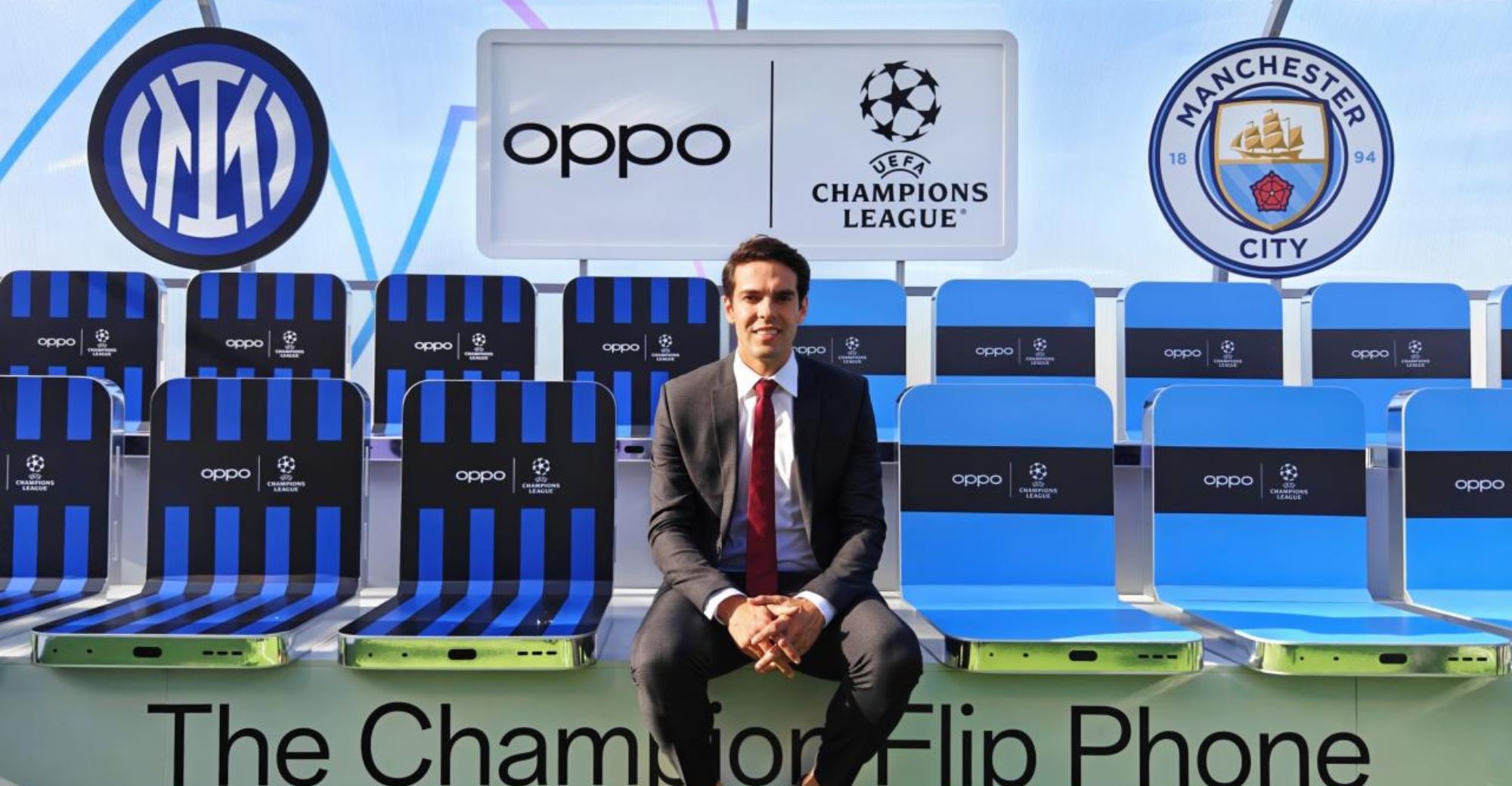 OPPO Partners With Football Legend Kaká at 2023 UEFA Champions League Final