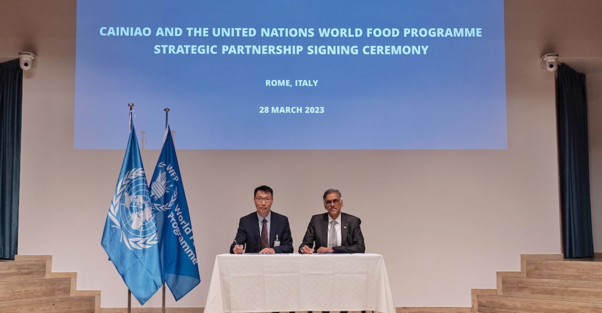 Alibaba’s Cainiao Signs Partnership with World Food Programme to Enhance Response Efficiency