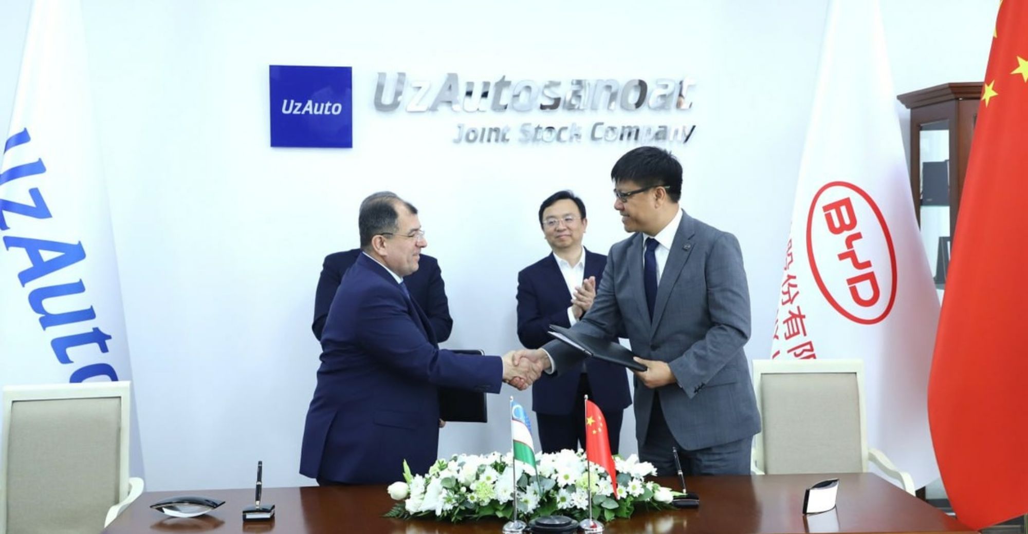 BYD and Uzbekistan Sign An Agreement for A Joint Venture to Produce Electric and Hybrid Vehicles