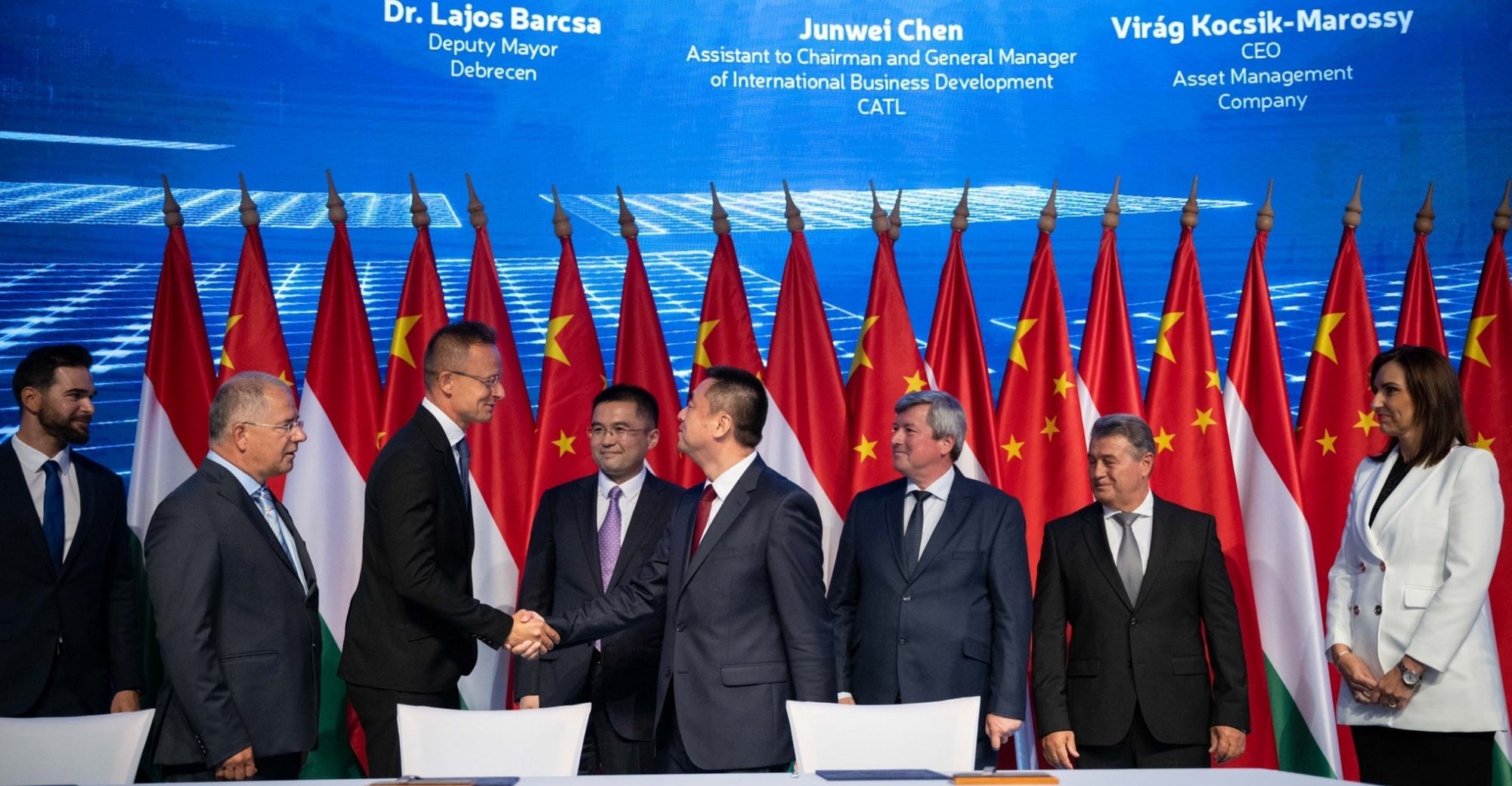 Inilunsad ng higanteng baterya ng China ang CATL na proyekto ng halaman ng Hungarian