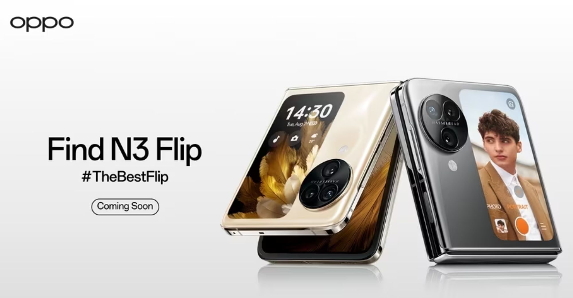 OPPO Find N3 Flip Foldable Phone Will Be Released Globally on October 12th